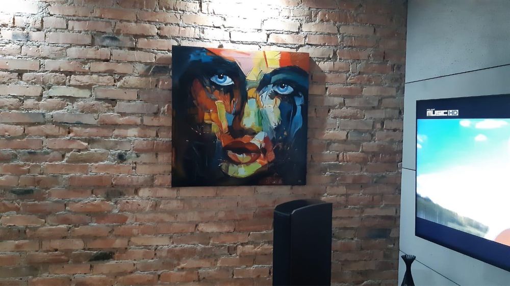 Obraz w stylu abstrakcyjno-ekspresyjnym
