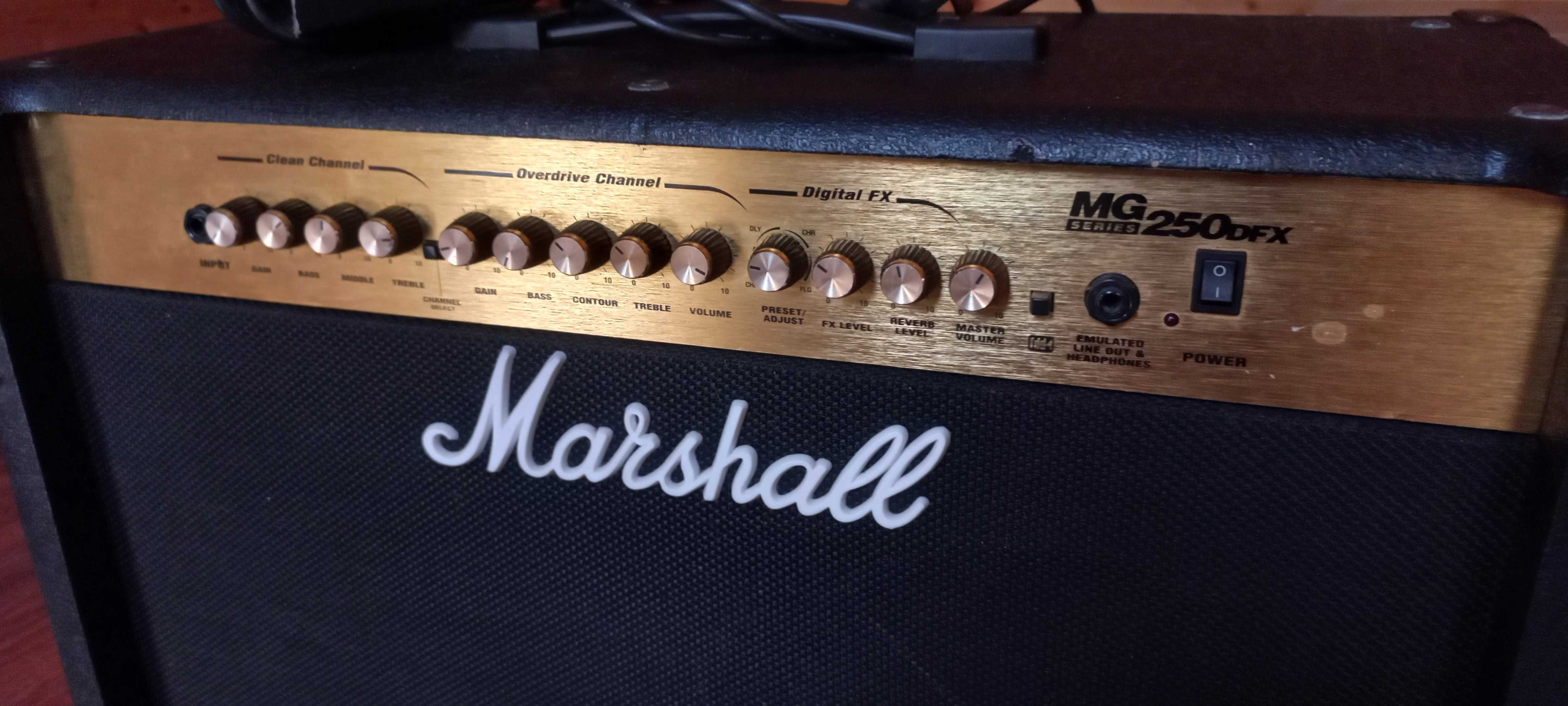 Marshall MG250DFX wzmacniacz gitarowy 100W 2x50Watt efekty cyfrowe