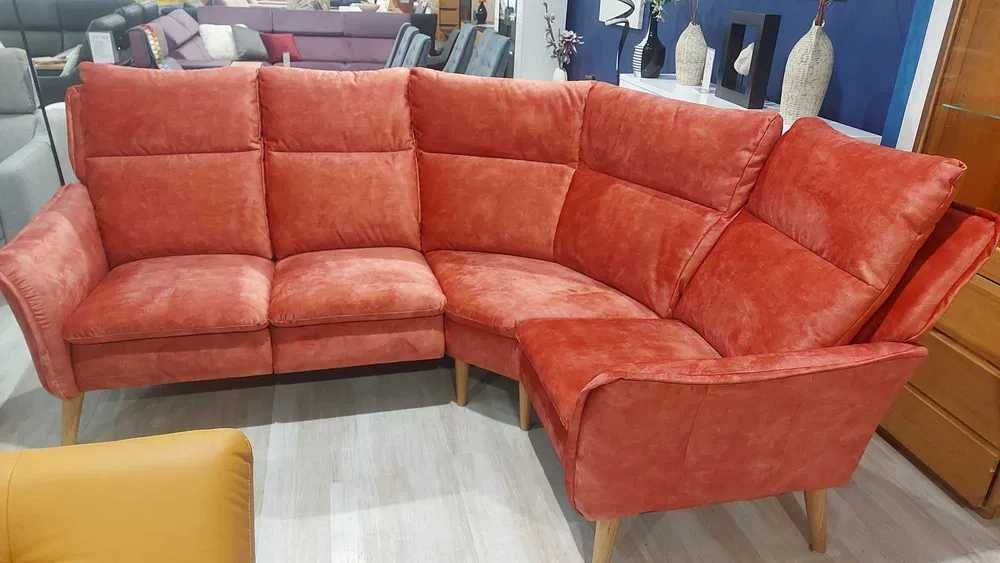 Narożnik INES z funkcją relaksu tk.ADORE grupa III Bydgoskie Meble 30%