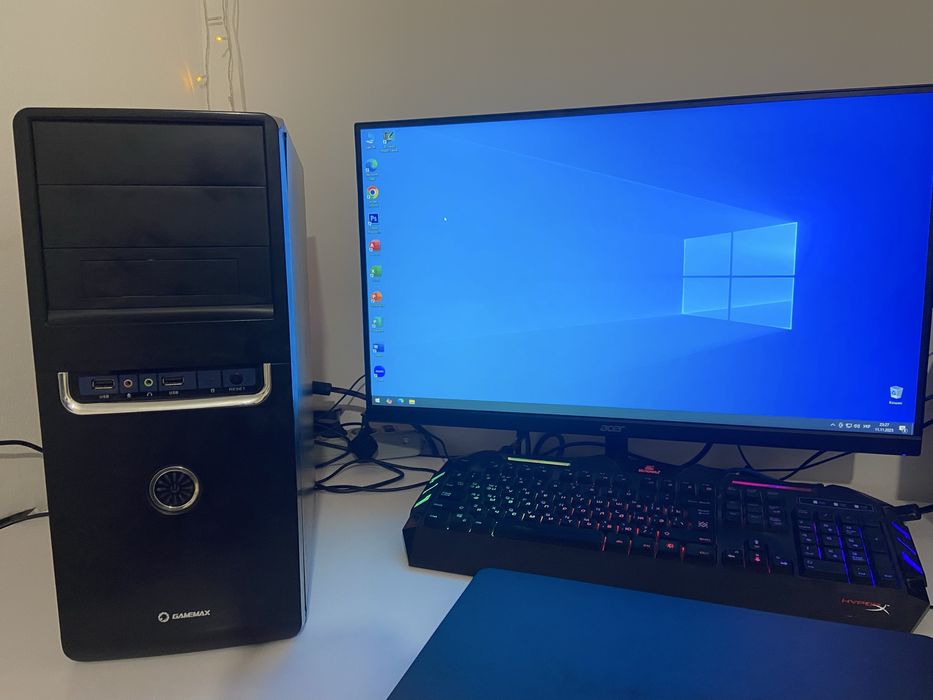 ПК компьютер  X3 450/12Гб ОЗУ/ 256SSD+ 1ТБ HDD Win10+Office2019