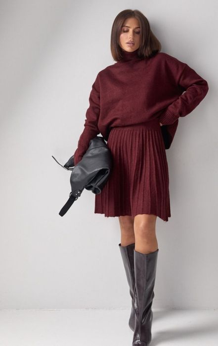 Спідниця плісе з костюму