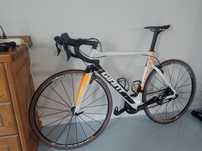 Giant Propel Advanced 2 2017 z pomiarem mocy FSA Powerbox