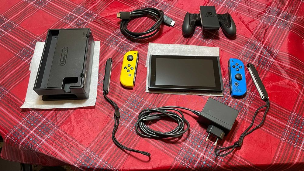 Nintendo Switch + 53 Jogos # Oportunidade Seminovo