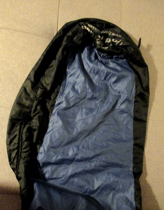 bardzo cienki lekki śpiwór, dla dorosłych fjord nansen + pokrowiec