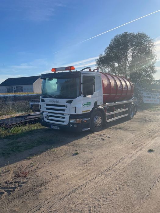 Scania P230  Scania P230 beczka asenizacyjna
