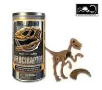 Dino Horizons Dig Up - Replica Dinossauro Fóssil - Velociraptor