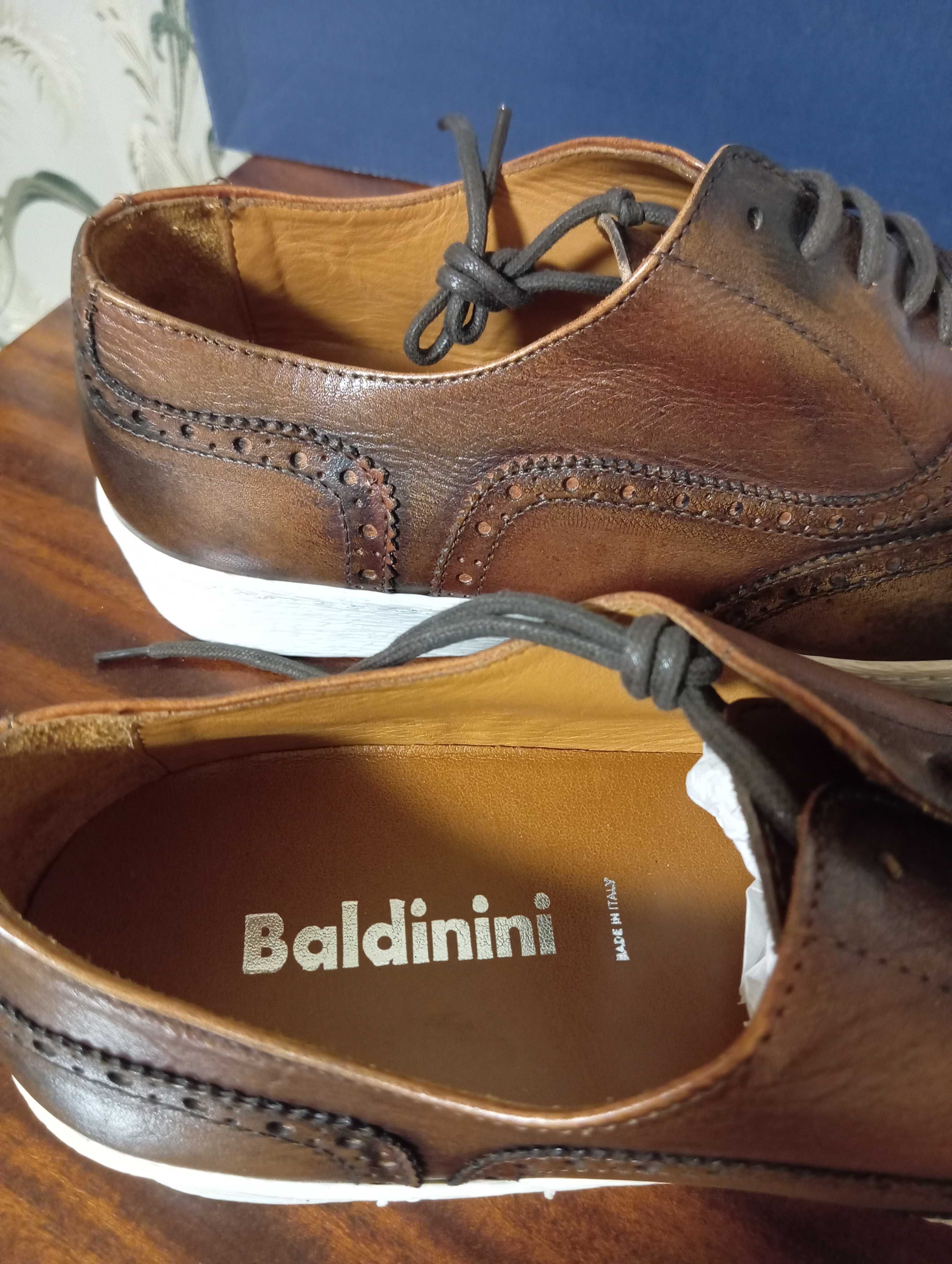 Чоловічі мокасини Baldinini. (28.5 см. стелька) Оригінал. Нат. шкіра.