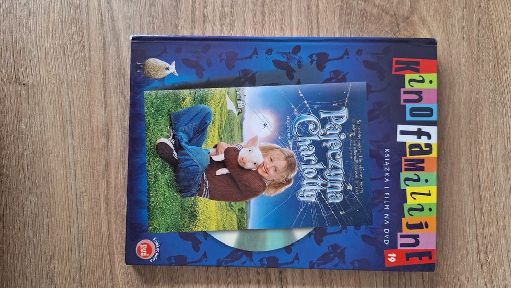 Pajęczyna Charlotty film na DVD i booklet