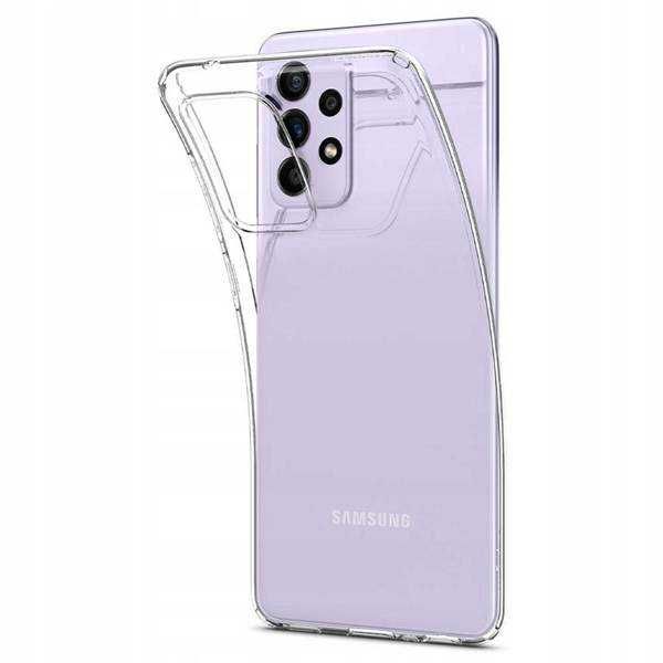 Spigen Liquid Crystal Galaxy A72 CRYSTAL CLEAR etui Tamka 22/24
