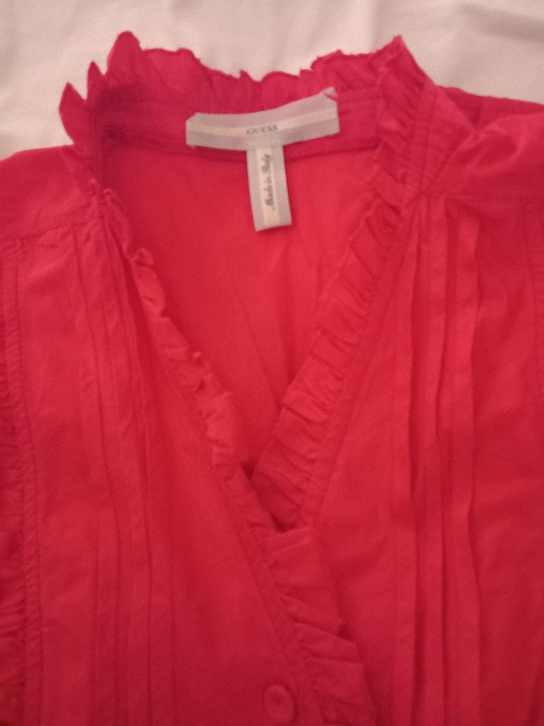 Camisa S(Guess)vermelho