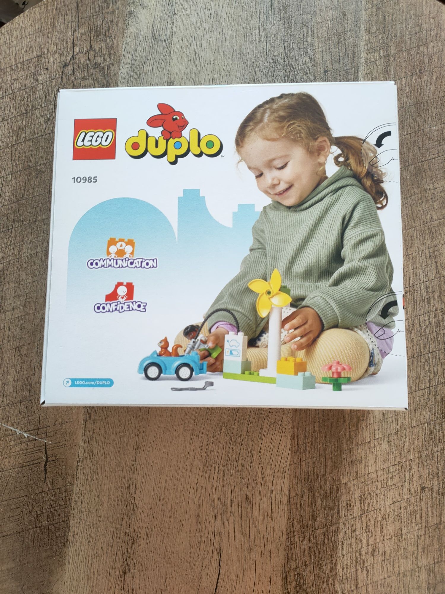 LEGO Duplo Wind turbine and Electric car nowy