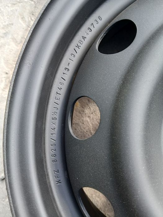 14" 4x100 5.5J ET48 hyundai&kia itp.