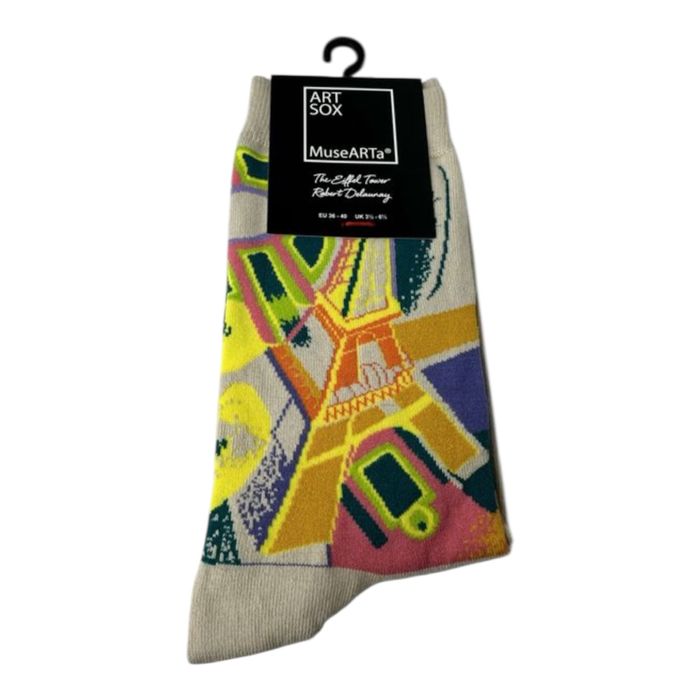 Musearta skarpetki z motywem Robert Delaunay