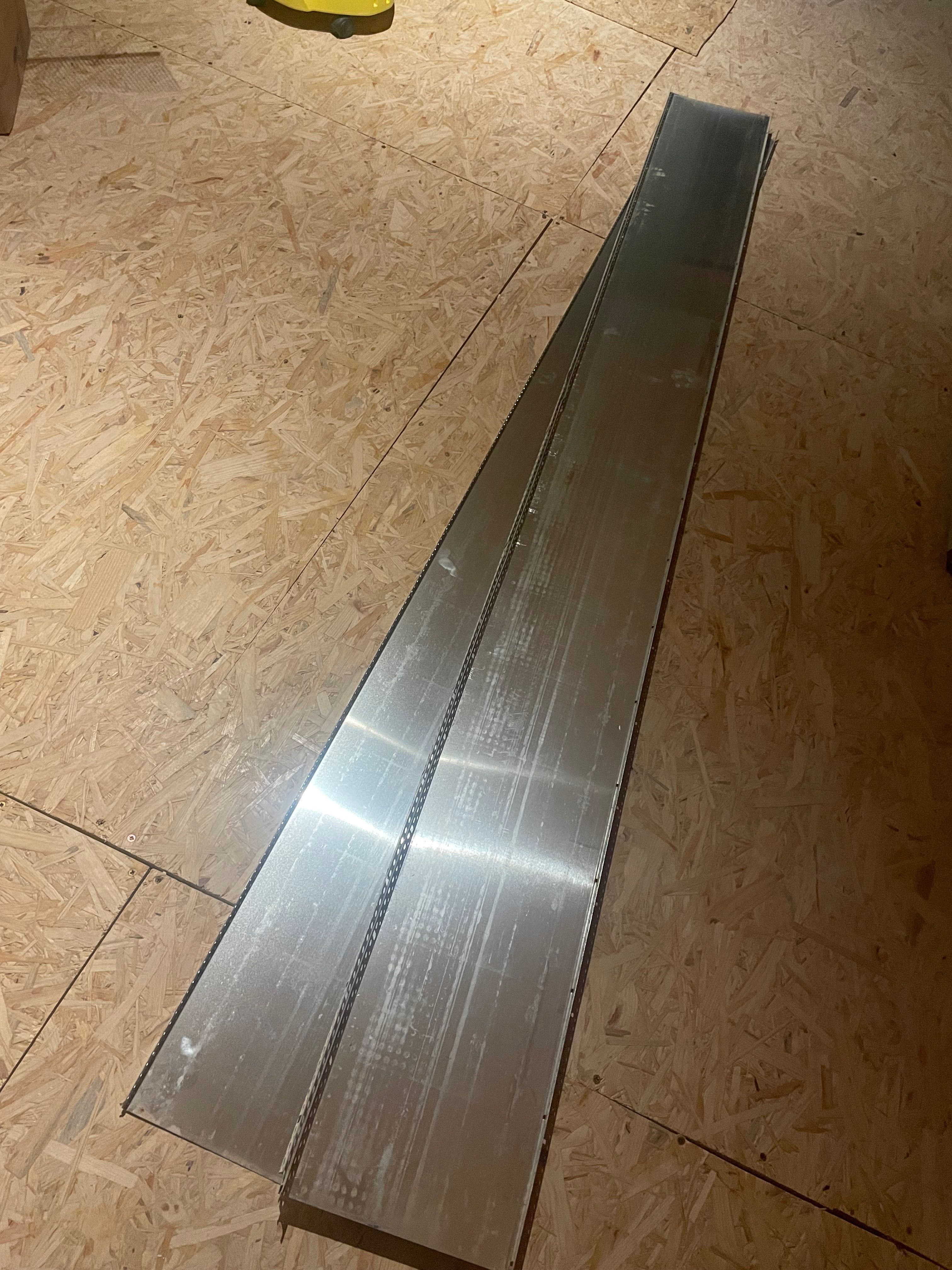 LISTWA STARTOWA 25cmx250cm do styropianu, ocieplenie, profil cokołowy