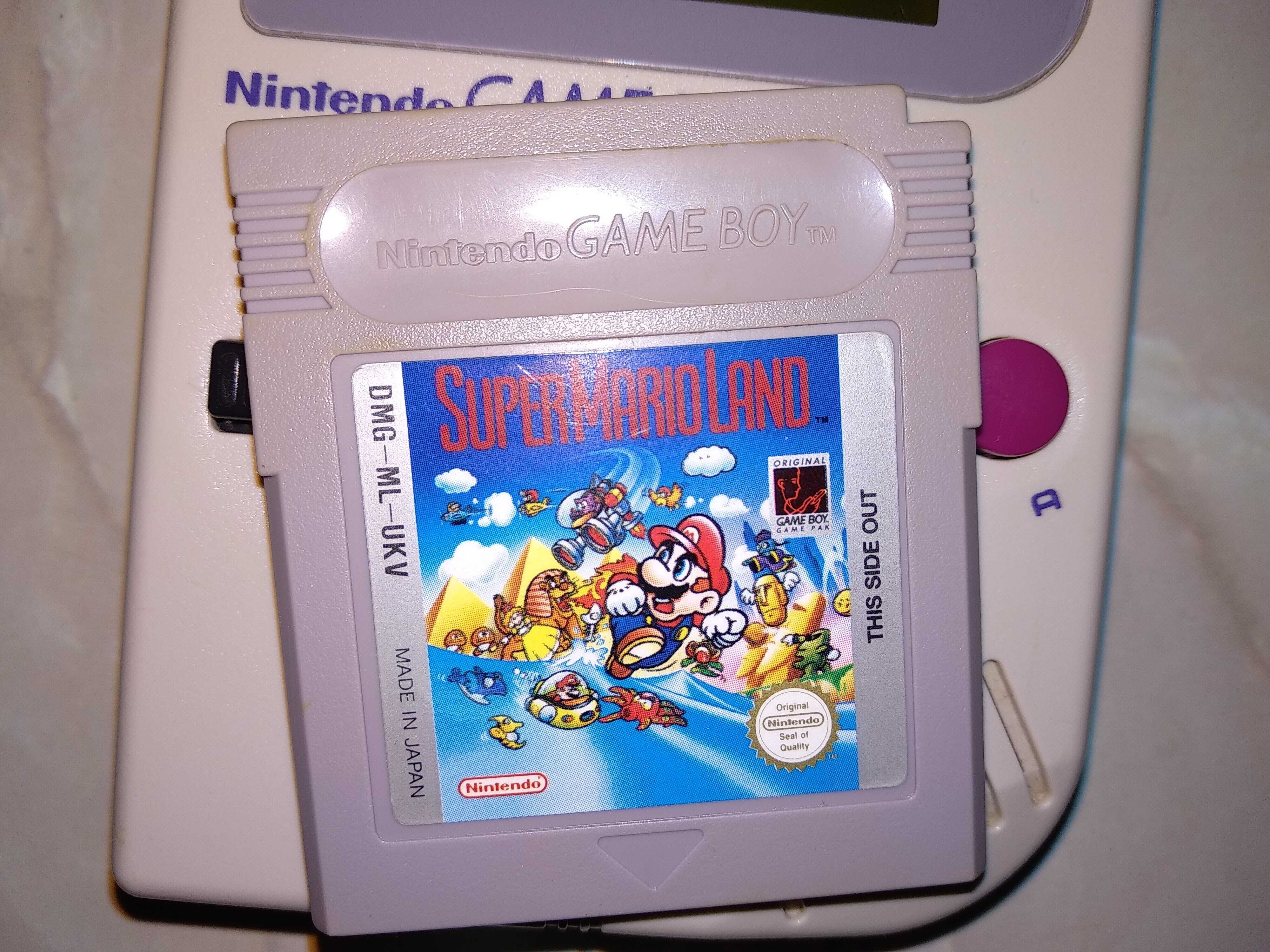 Nintendo Game Boy (Original Classic) + Super Mario Land + Light Magic