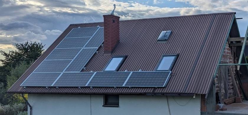 Dach blacha trapezowa 120m2