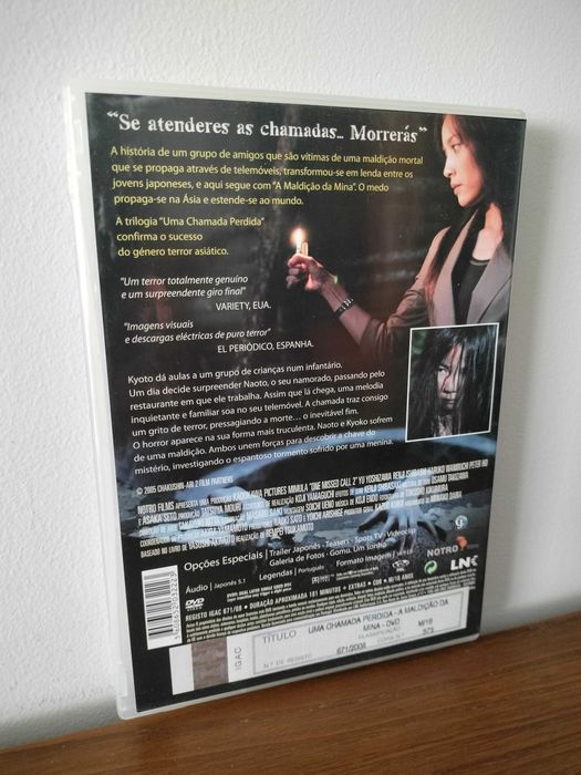 Filme DVD: Uma Chamada Perdida: A Maldição da Mina - One Missed Call 2