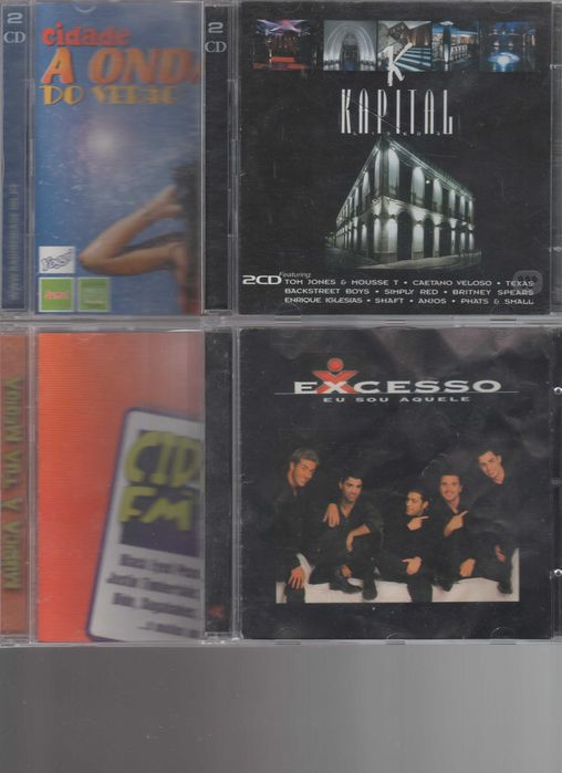 CDs, CDs duplos... e CDs+DVDs - desde € 0,99 - ATUALIZÁVEL