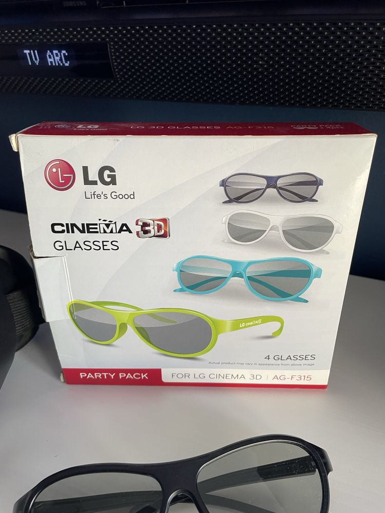 Zestaw „okularów” 3D dla kolekjonera LG i T-monile