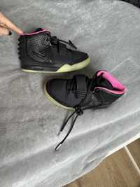 Czarne buty Nike Air Yezzy bootleg r. 36 za kostke