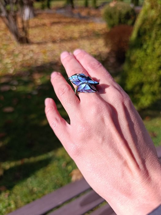 Кільце з міді біжутерія