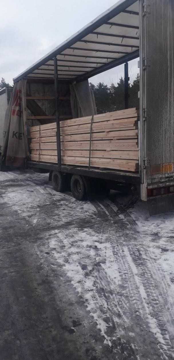 Пиломатеріали, брус 125*25*4м (дошка, рейка, доска, балка, кроква)