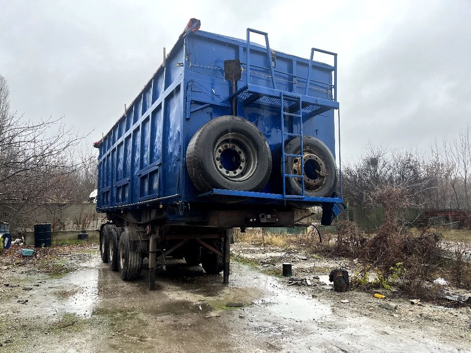 Напівпричіп самоскид, полуприцеп самосвал