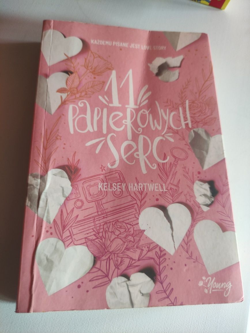 11 papierowych serc-książka
