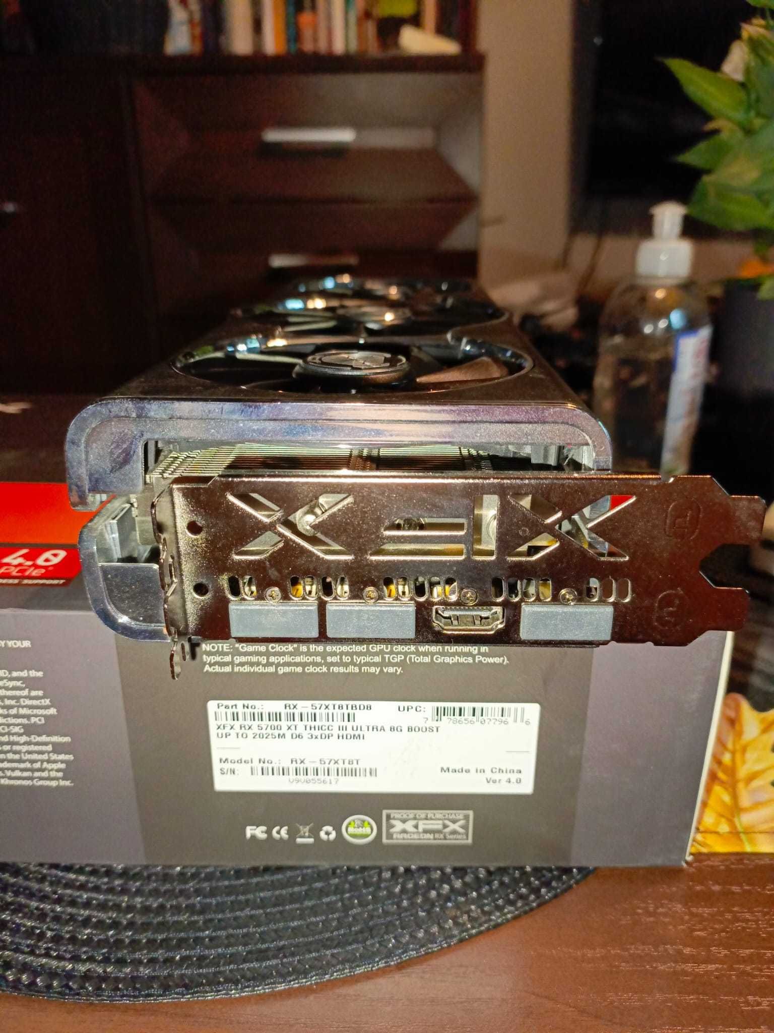XFX RX 5700 XT Thicc III Ultra 8GB GDDR6 Boost - PLOMBA!