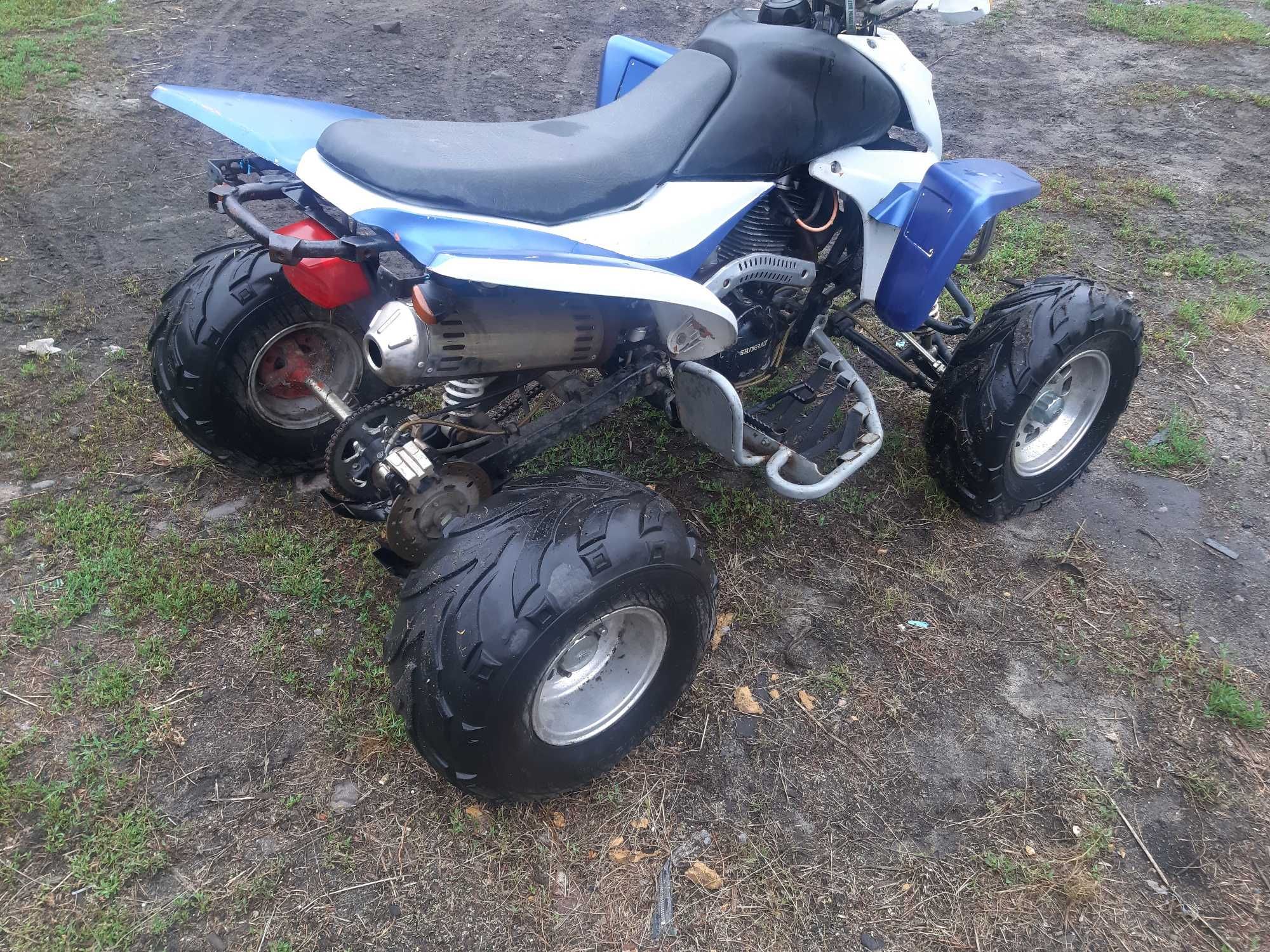 Quad Bashan shineray 250 cm 4 przód plus wsteczny