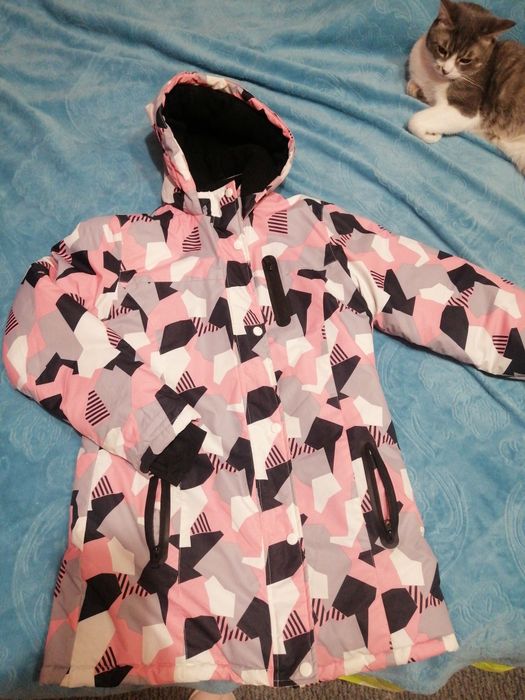 Тепла парка для дівчинки