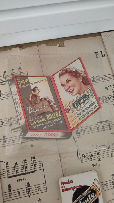 Pasta Medicinal Couto - Publicidade Antiga