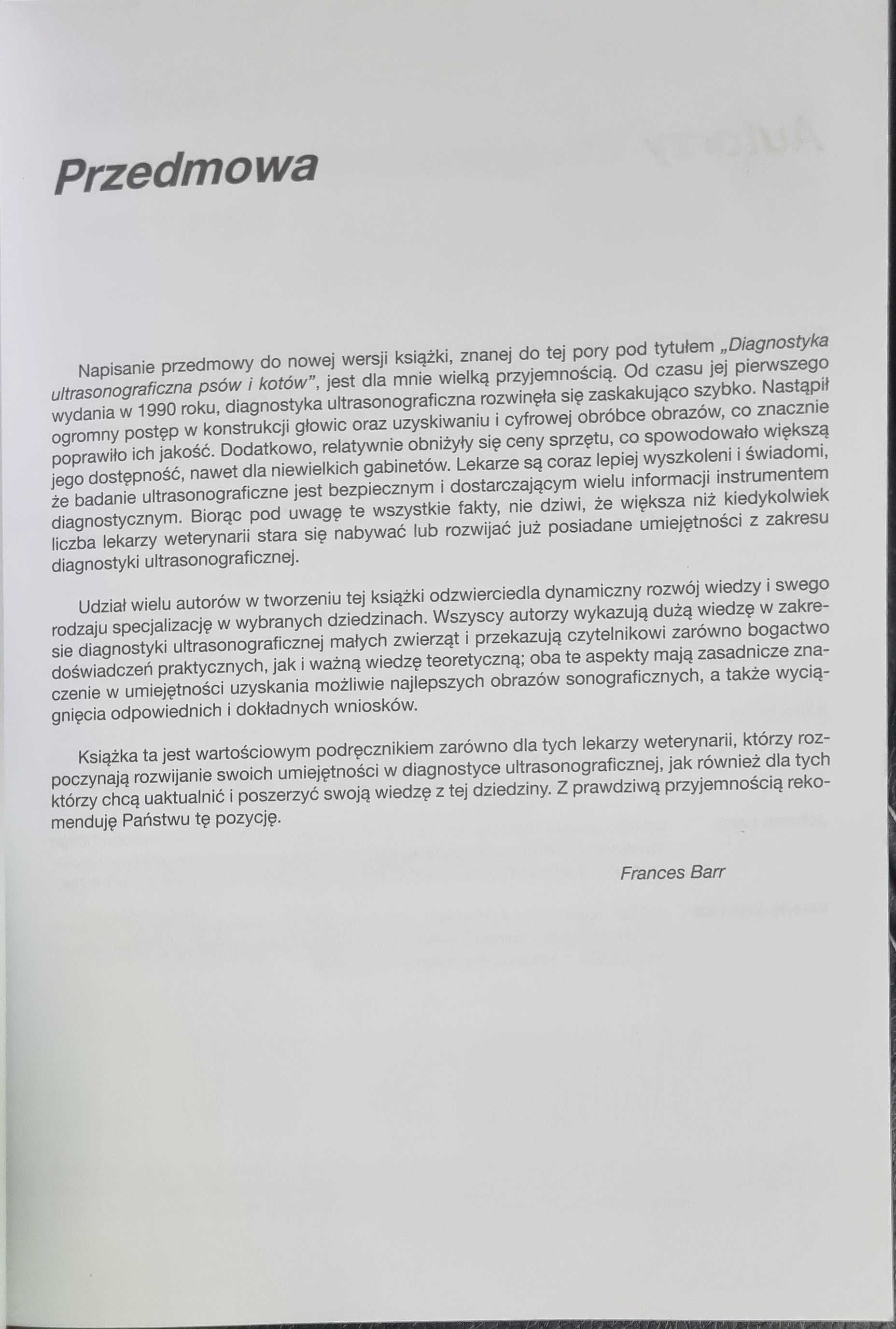 Diagnostyka ultrasonograficzna małych zwierząt - Paddy Mannion