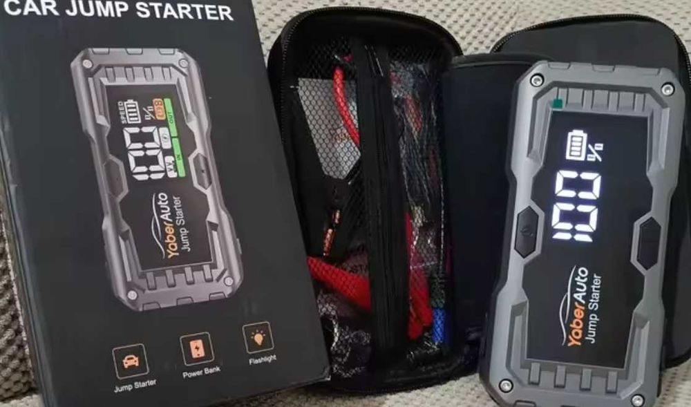 Booster de baterias de carro 5000A 21800 mAh, YaberAuto