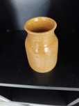 ceramiczny dzbanek/wazon/kanister, sygnowany, wysokość 10 cm.
