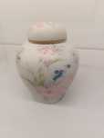Pote Porcelana. Pintado à Mão. Como Novo