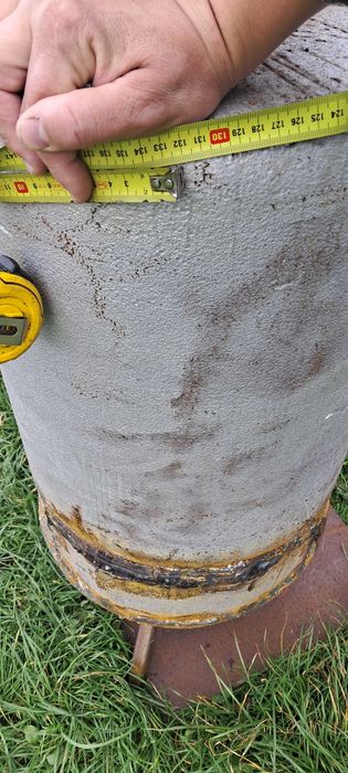 Piec koza Budowlany po regeneracji