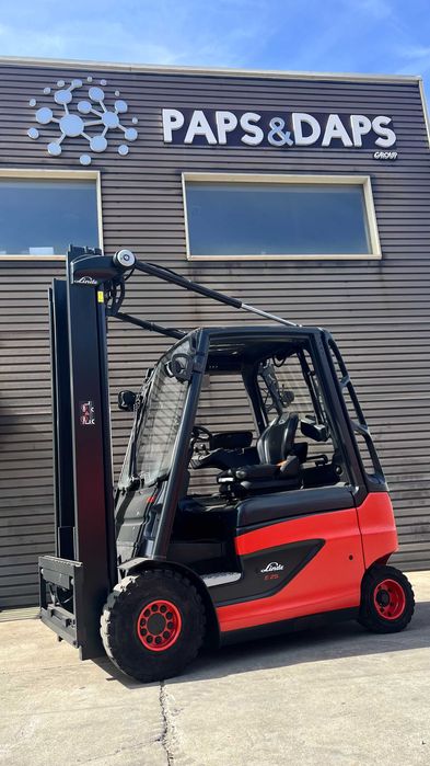 Empilhador usado elétrico Linde E25 - 2500 kg - 2019