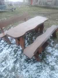 ławy ogrodowe  ze stołem