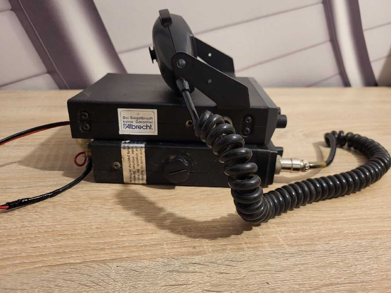 Zestaw 2szt. CB Radio Pan Mini Top AM FM Albrecht AE4400 radiotelefon