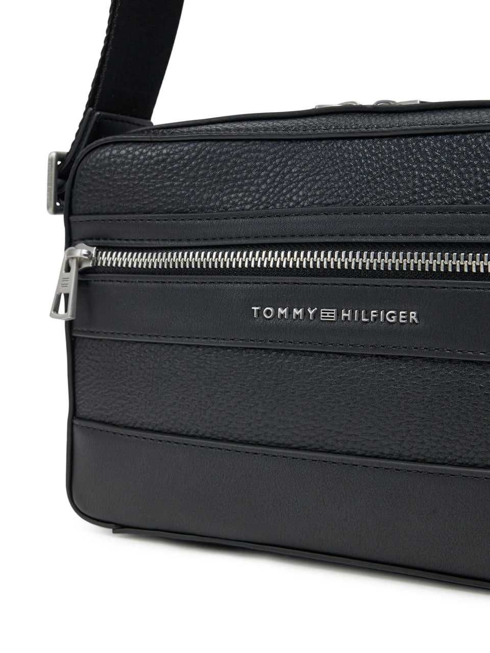 100% ОРИГИНАЛ Tommy Hilfiger zip crossbody мужская черная сумка