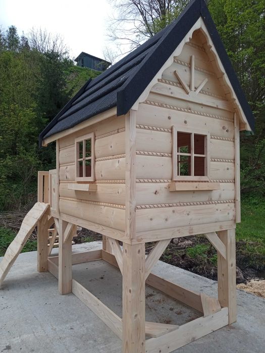 Domek Góralski dla dzieci Dom Drewniany Regionalny Stylowy Solidny