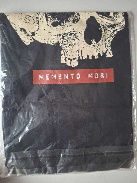 Koszulka Memento Mori męska czarna M [Nowa w folii]