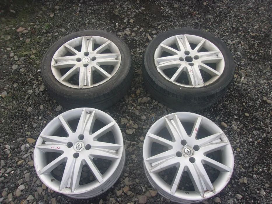 Felga aluminiowa Renault  CLIO MEGANE CAPTUR OE 8200279944 6.5&quot; x 17&quot; 4x100 ET 49