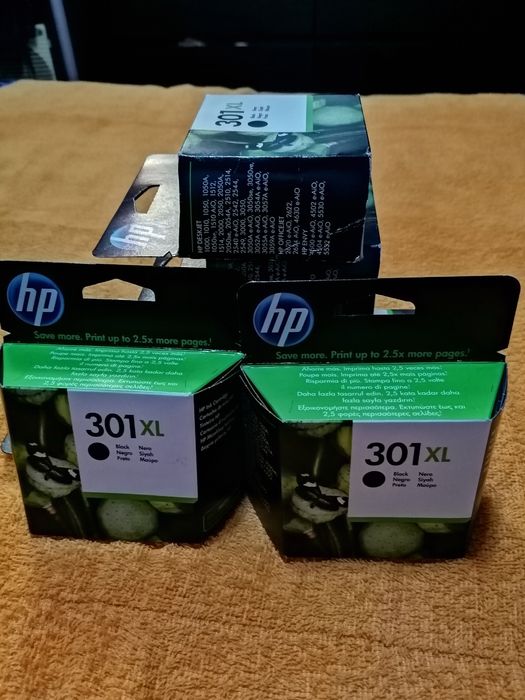 Hp tinteiros 62XL preto