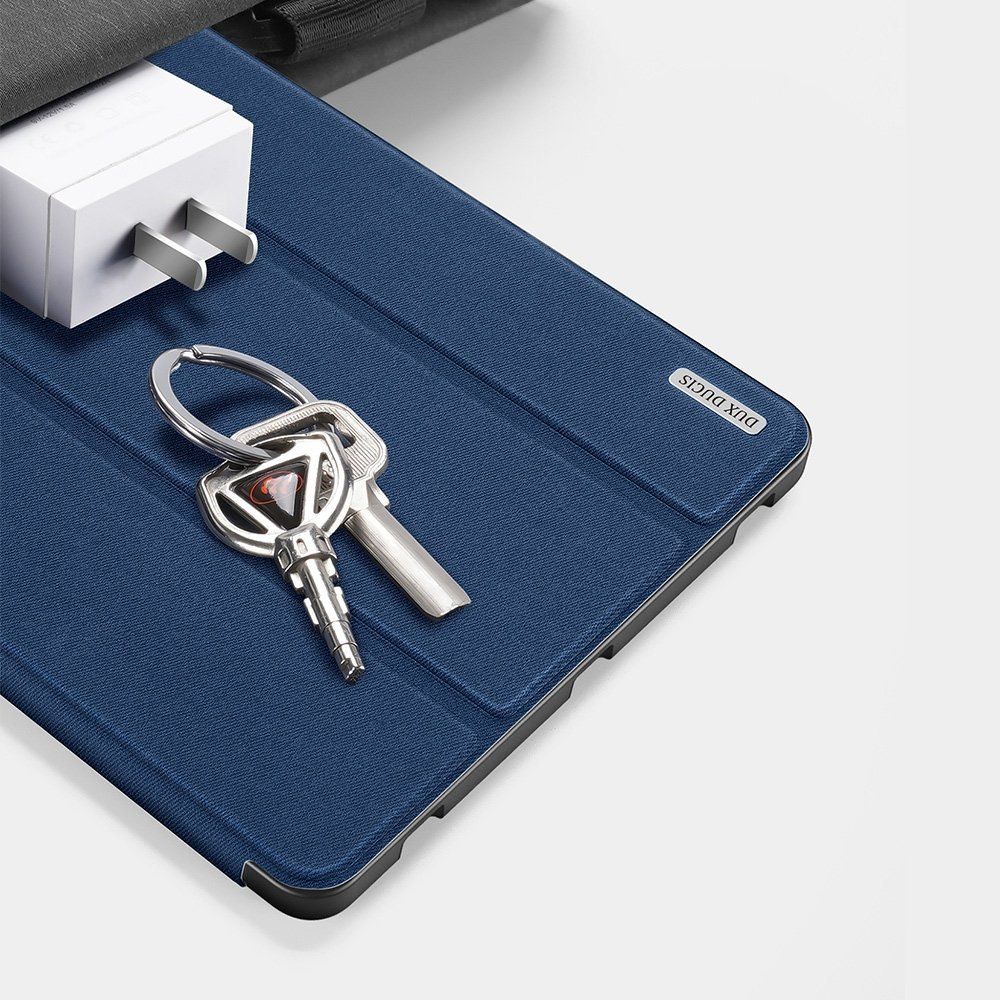 Etui Domo Składany Pokrowiec Samsung Galaxy Tab S7+ (S7 Plus Niebieski