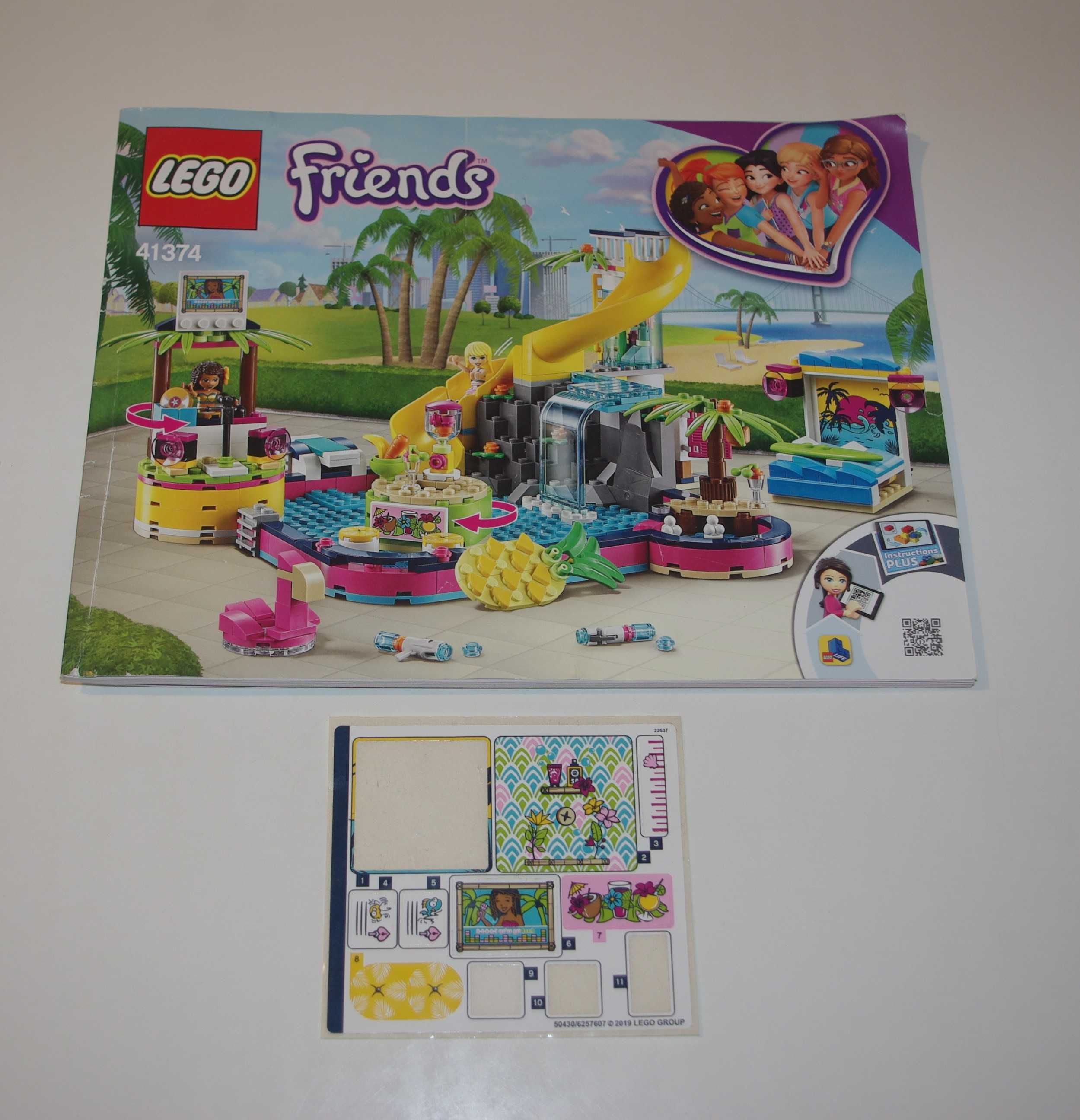 LEGO Friends 41374 Impreza przy basenie kompletne
