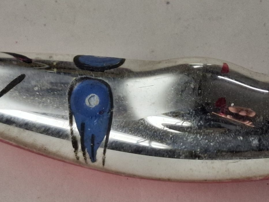 Bombki świąteczne księżyc 3 szt prl