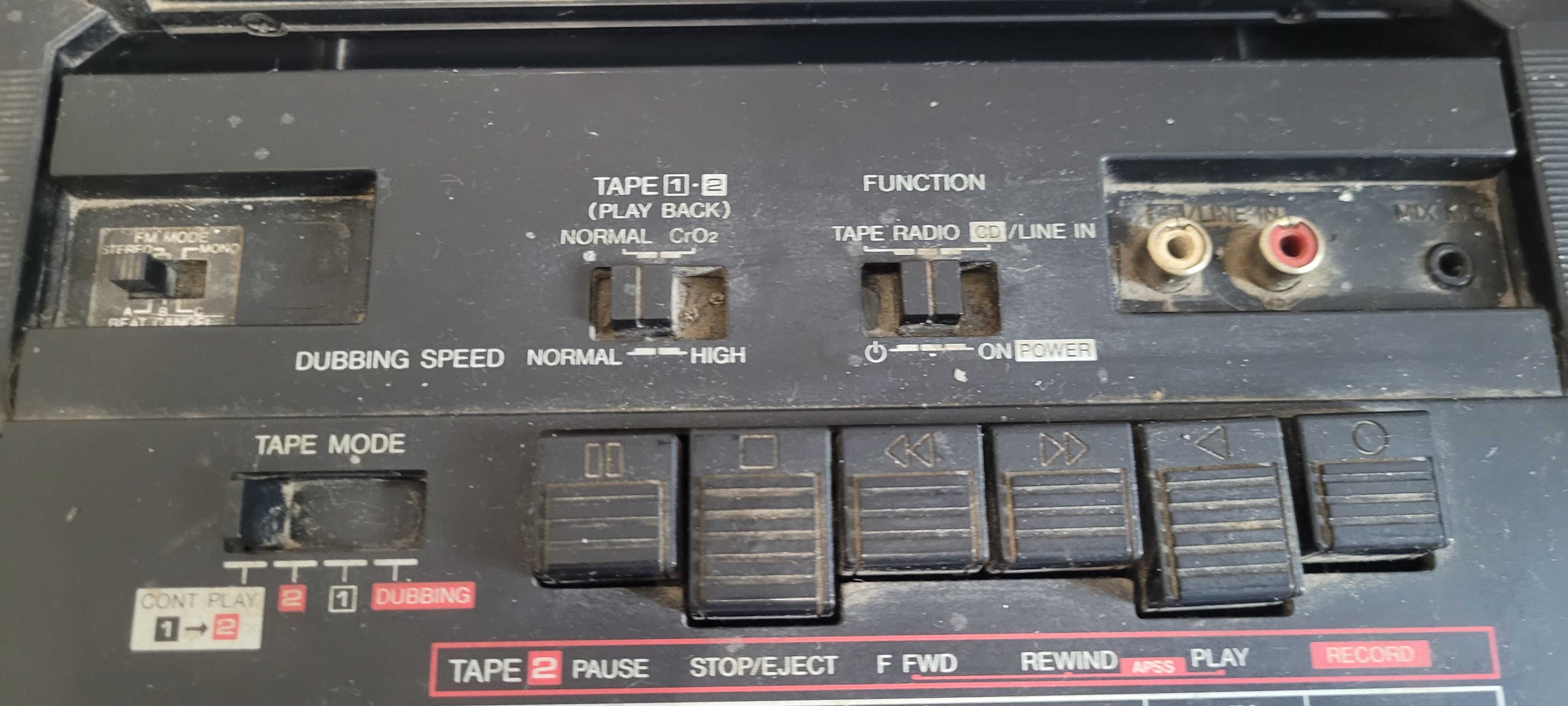 Radio magnetofon Sharp