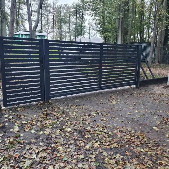 Brama palisadowa, Ogrodzenie palisadowe KOMPLETNE * producent*